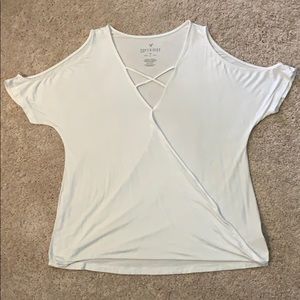 American Eagle Size Small Cold Shoulder Shirt